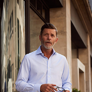 Men's Blue dress shirt image