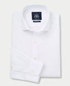 White Poplin Extra Slim Fit Shirt - Single or French Cuff