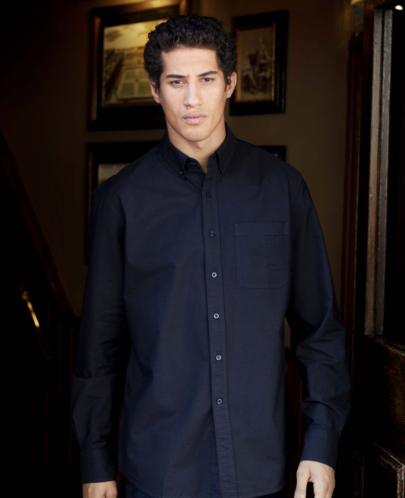 Dark Navy Classic Fit Oxford Shirt