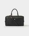 Black Leather Holdall