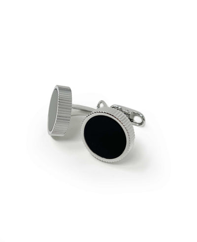 Black Semi Precious Stone Cufflinks