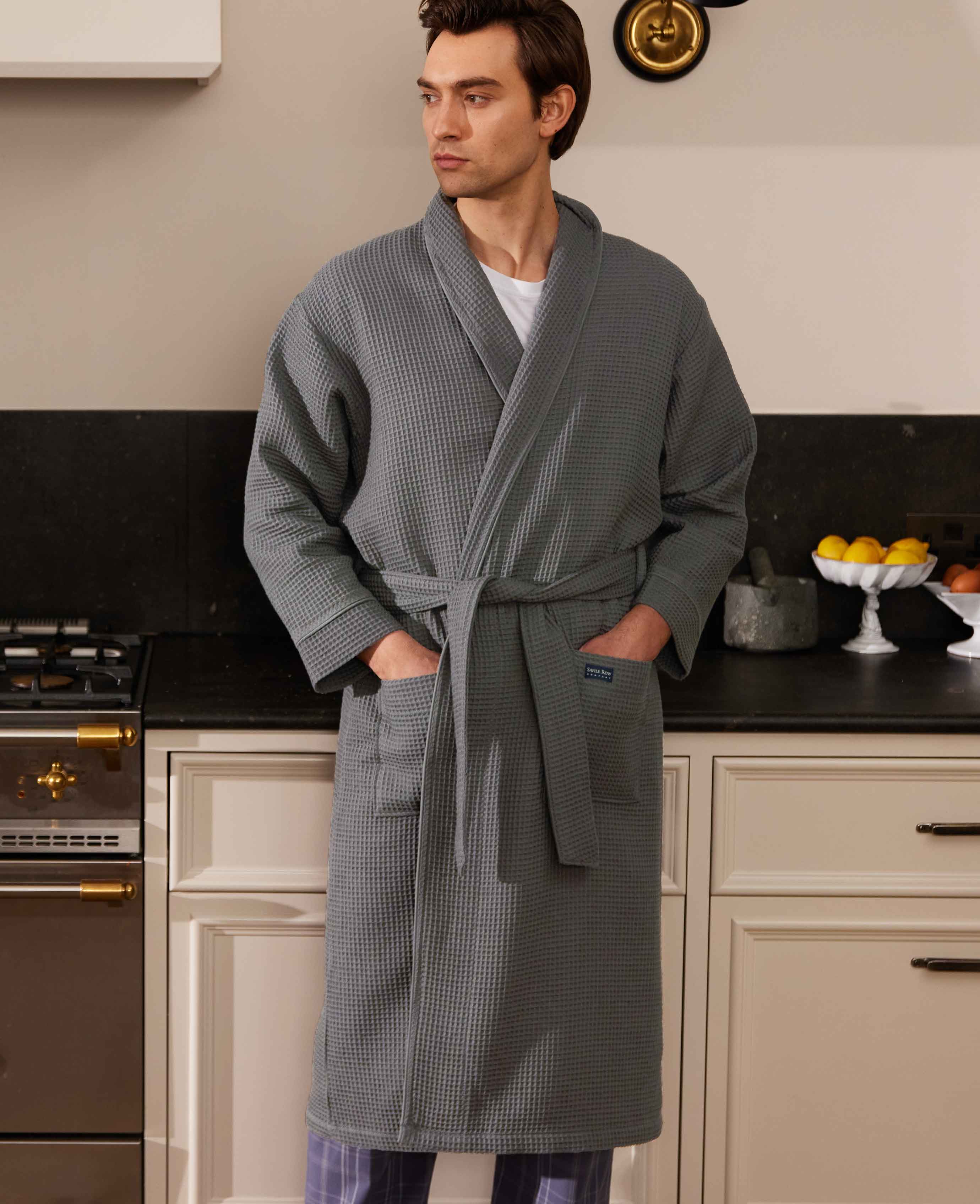 Men's Dressing Gowns | Robes | Cotton Gowns – Savile Row US Men's Dressing Gowns | Robes | Cotton Gowns – Savile Row US