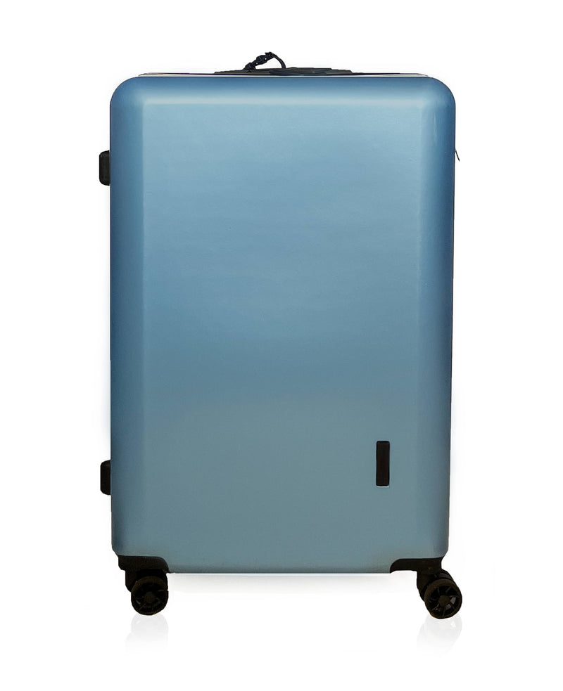 Men's Blue Lightweight 4 Wheel 70cm Suitcase