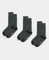 Grey Black Three Pack Socks