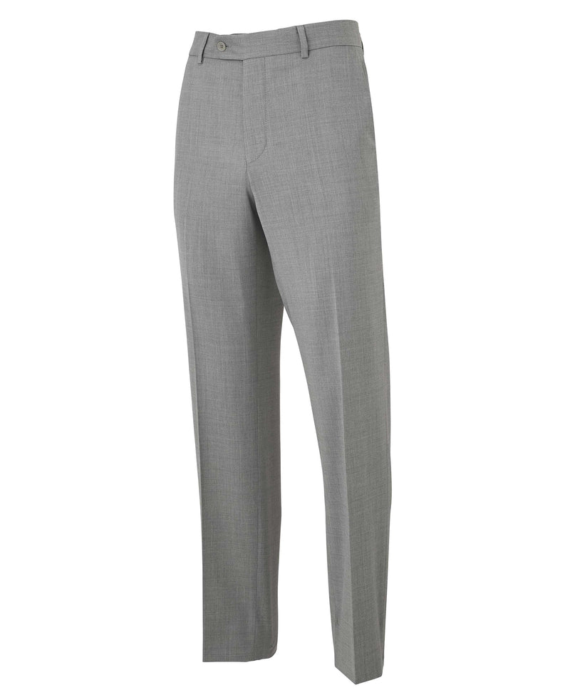 Mid-Grey Wool-Blend Tailored Suit