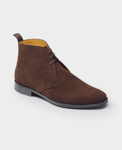 Men's Tan Suede Chelsea Boots