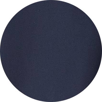 Navy Cotton Twill Classic Fit Smart-Casual Shirt - Single Cuff