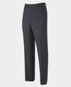 Navy Wool Linen Blend Suit Trousers