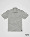 SRW Active Non-Iron Marl Grey Short Sleeve Polo Shirt