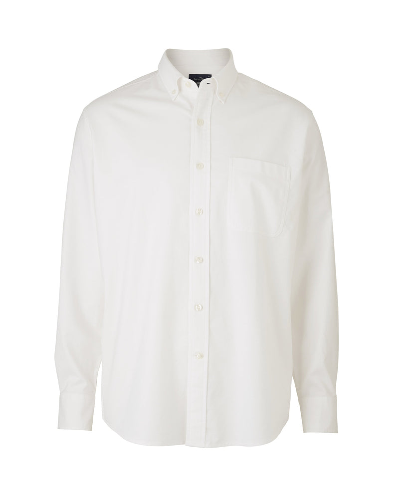 White Classic Fit Oxford Shirt