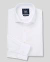 White Poplin Extra Slim Fit Shirt - Single or French Cuff